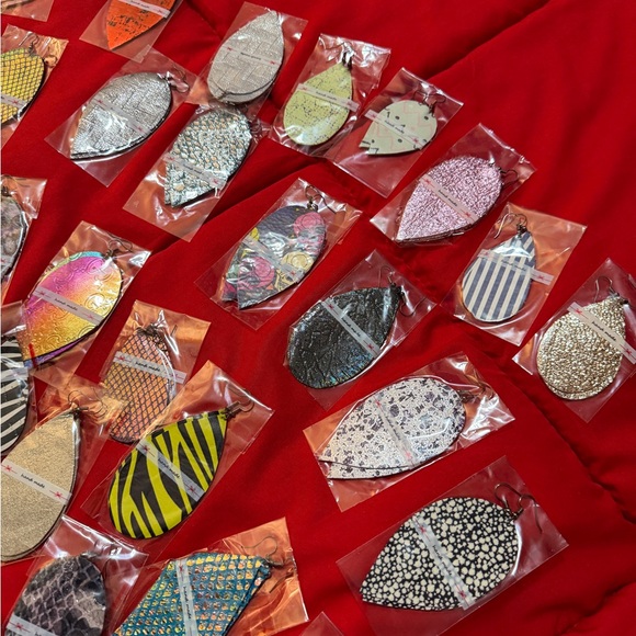 Italian leather Earrings